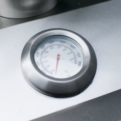 ステンレス製屋外薪焼きピザオーブン 業務用屋外暖炉ピザオーブン